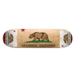 California Republic Flag La Canada Skateboards