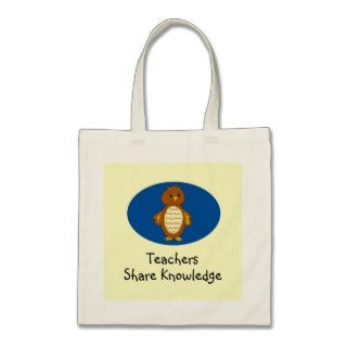 Teachers Share Knowledge Tote Bag