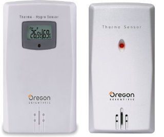 Oregon Scientific THGR122NX & THN132N Two Wireless Sensors Bundle Bundle  Weather Stations  Patio, Lawn & Garden