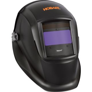 Hobart Impact Variable-Shade Welding Helmet — Black Color, Model# 770756  Welding Helmets