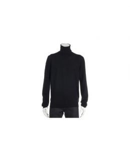 Balenciaga Black Knit Roll Neck Sweater