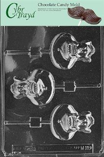 Cybrtrayd M119 Genie Lolly Miscellaneous Chocolate Candy Mold Kitchen & Dining