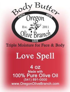 Love Spell (Type) Triple Moisture Body Butter Squeeze Bottle 4 Oz. (118 Ml) w/ Hinged Flip Top Snap top Cap  Body Lotions  Beauty