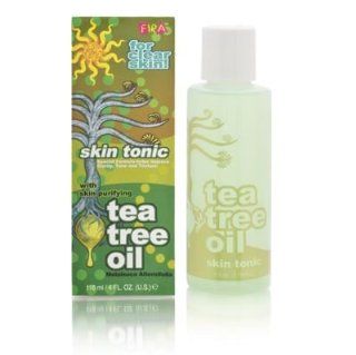 Fira Cosmetics Tea Tree Oil Skin Tonic 118ml/4oz  Facial Liquid Cleansers  Beauty