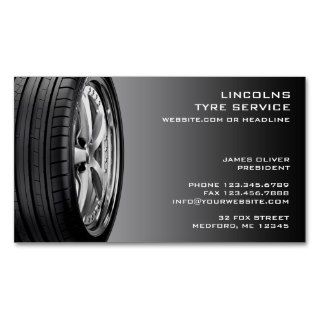 Tires Auto Repair Business Card