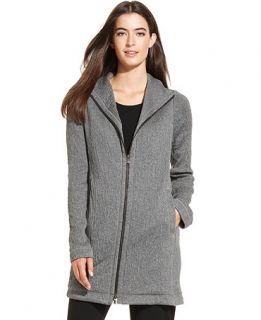 Eileen Fisher Jacket, Textured Hooded Wool   Women
