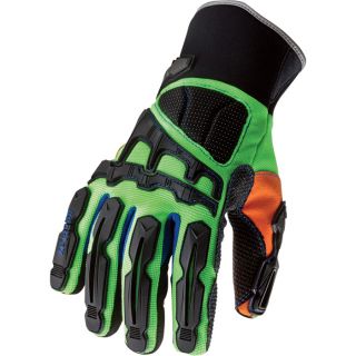 Ergodyne ProFlex Thermal Waterproof Dorsal Impact Reducing Glove  Cold Weather Gloves