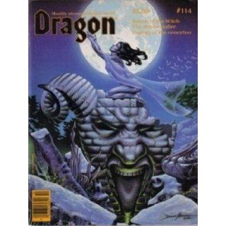 DRAGON #114 (Magazine   October 1986) "Return of the Witch; Elven Cavalier; Ecology of the Remorhaz" Kim Mohan (Editor in chief) Books