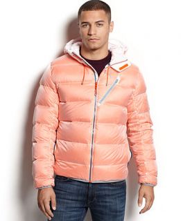 Puma Jacket, Hooded Quilted Down Puffer   Coats & Jackets   Men