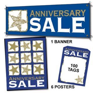 Anniversary Sale   107pc Sales Driver Sign Kit  Business And Store Signs 