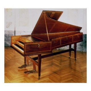 Harpsichord belonging to Franz Joseph Haydn Poster