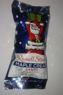 Russell Stover Maple Cream Christmas Santas 4 Pack  Candy And Chocolate Bars  Grocery & Gourmet Food