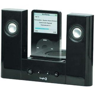 Logic3 IP106K I Station Dock and Speaker Station for iPod Black   Players & Accessories