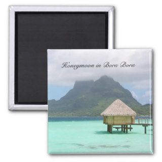 Bora Bora Honeymoon Magnet