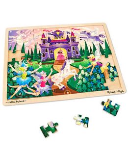 Melissa and Doug Kids Toy, Fairy Fantasy 48 Piece Jigsaw Puzzle   Kids