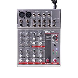 Phonic AM 105 Compact Mixer (Standard) Musical Instruments