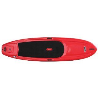 Pelican Flow 106 Stand   up Paddle Board Red / White  Kayaks  Sports & Outdoors