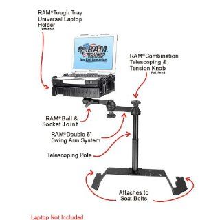 RAM Mounts RAM VB 103 SW1 No Drill Vehicle Laptop Mount for Chevy Silverado 1500, 2500, 3500 Computers & Accessories