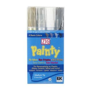 Zig Painty Medium Tip Paint Markers 4 pk.