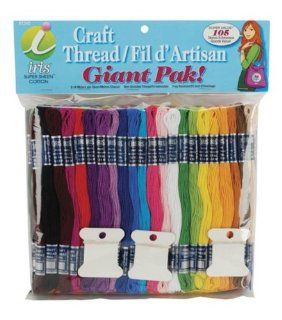 Iris Craft Thread Giant Pack, Multicolor, 105 Pack