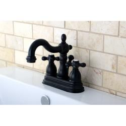 Victorian High Spout Oil Rubbed Bronze Bathroom Faucet Bathroom Faucets