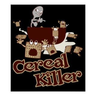 Cereal Killer $24.90 Poster