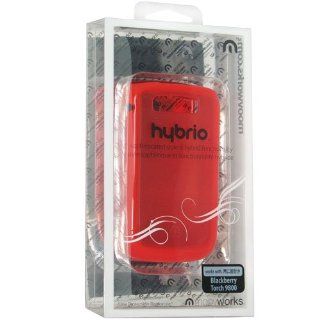 Moovworks HYBB9800 B104 Hybio Style Red Protective Case for BlackBerry Torch 9800 Cell Phones & Accessories