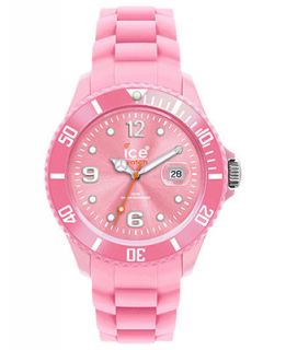 Ice Watch Watch, Womens Sili Forever Pink Silicone Strap 43mm 101971   Watches   Jewelry & Watches