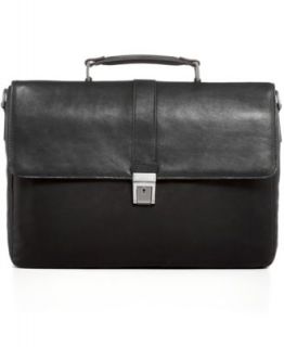 Kenneth Cole Reaction Leather Rio Double Gusset Briefcase   Business & Laptop Bags   luggage