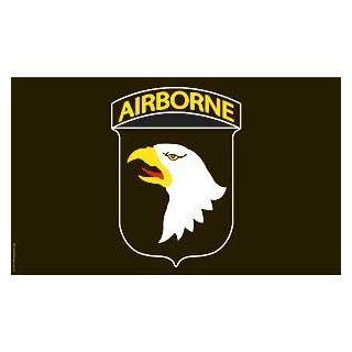 Flag Army 101st AirBorne Black Poly 3ft X 5ft  Outdoor Decorative Flags  Patio, Lawn & Garden