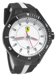 Ferrari 0830104 Scuderia SF103 Black White Red Race Day Rubber Men Watch NEW at  Men's Watch store.