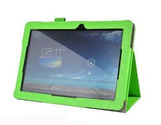 kmbuy   New ASUS MeMO Pad 10 ME102A Protective Case with bonus stylus pen   Flip Stand synthesized leather Cover Skin for ASUS MeMO Pad 10 Tablet (ME102A) (Green) Computers & Accessories