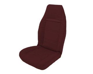 Acme U102L RE1086 Front Dark Red Leather Bucket Seat Upholstery Automotive
