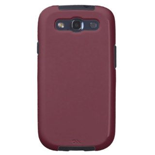 Bordeaux Red Maroon Pattern. Fashion Color Trend Galaxy SIII Covers