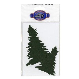 Scrapbook 101 Shape Cardstock Die Cuts, Pine Trees