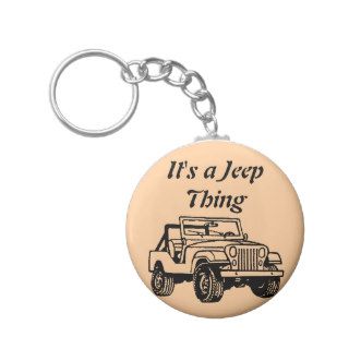 It's a Jeep Thing Key Chains