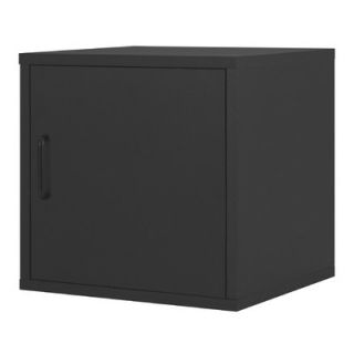 Foremost Modular Storage Cube with Door in Espresso