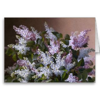 Mother's Day Vintage Lilacs Card