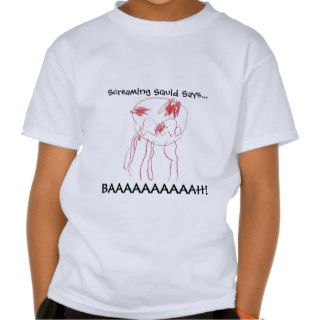 Screaming Squid Says(child's T) Shirt