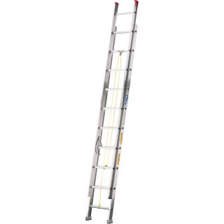 LITE Aluminum Extension Ladder — 20Ft., 225-Lb. Capacity, Grade 2/Type II, Model # LP-2020  Ladders   Stepstools