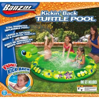 Banzai Kickin Back Animals Pool   Turtle