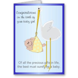 New Born Baby Boy Greeting Cards
