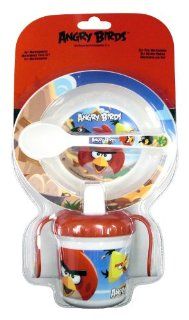 Global Edge Angry Birds 3 Piece Microwave Set   Table Toppers