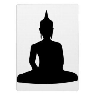Buddha Silhouette Photo Plaque