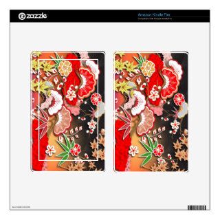 Elegant Kimono   Japanese Design Kindle Fire Skin