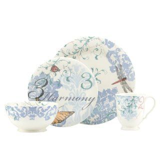 Lenox Collage Butterfly 4 Piece Place Setting Kitchen & Dining