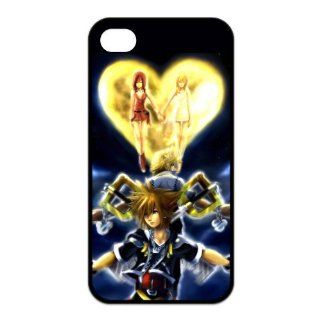 Fashion Kingdom Hearts Personalized iPhone 4 4S Rubber Silicone Case Cover  CCINO Cell Phones & Accessories
