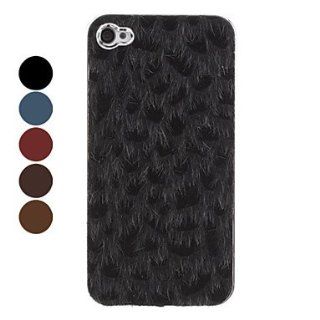 Leopard Print Design Hard Case for iPhone 4/4S (Assorted Colors) ( Color  Red )  Cell Phone Carrying Cases  Sports & Outdoors