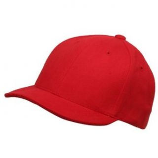Infant Toddler Brushed Cotton Cap / Red W19S26D Infant And Toddler Hats Clothing
