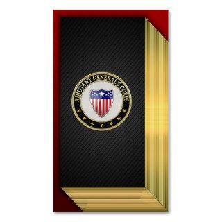 [154] AG Corps Branch Insignia [Special Edition] Business Card
